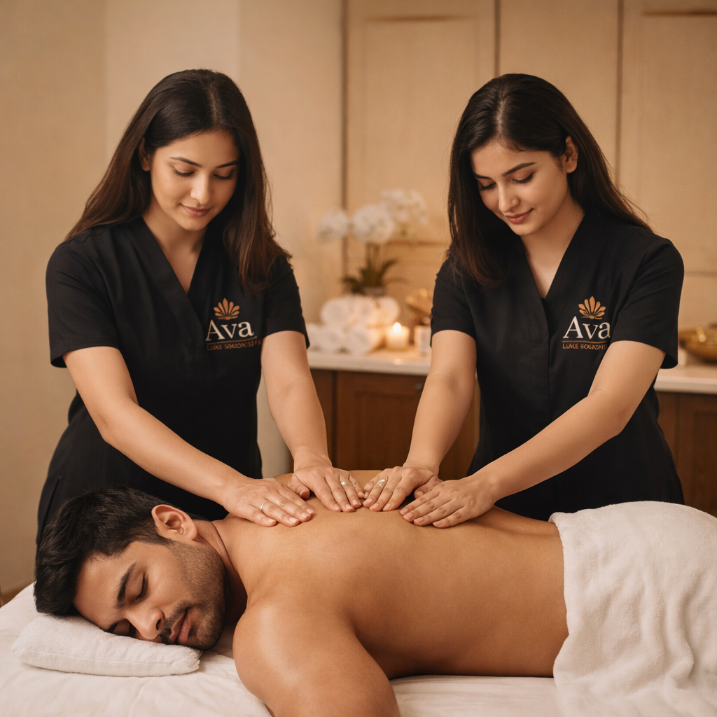 4 hands massage near me Khairtabad Hyderabad at Keya Spa