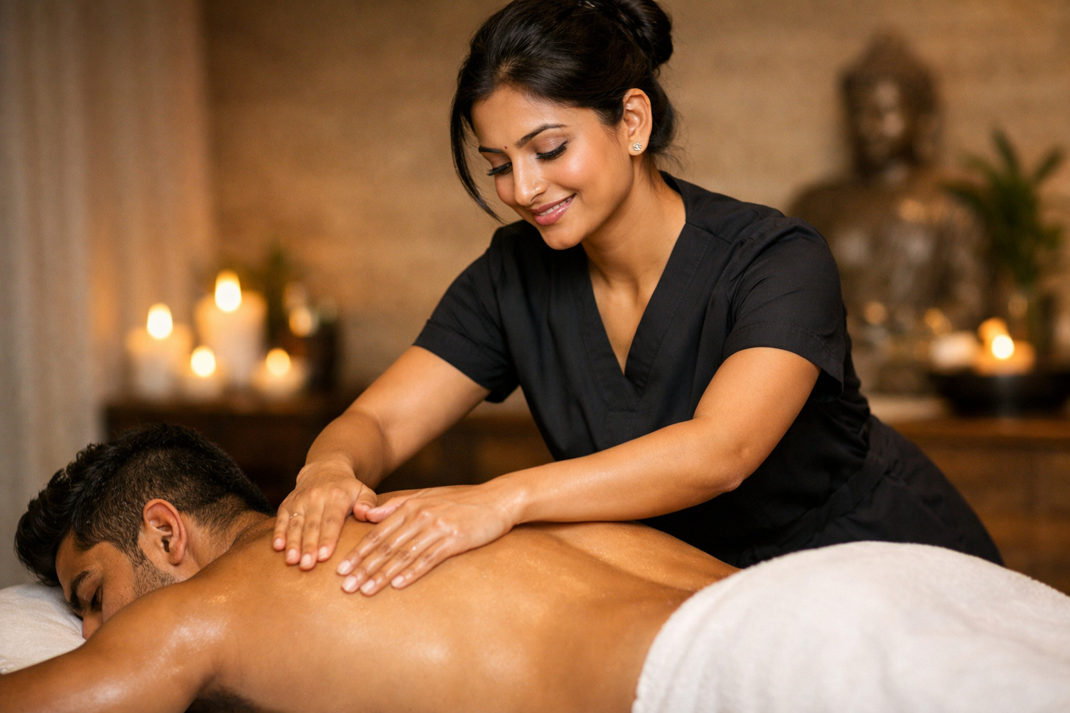 Full body massage in Khairtabad Hyderabad at Keya Spa