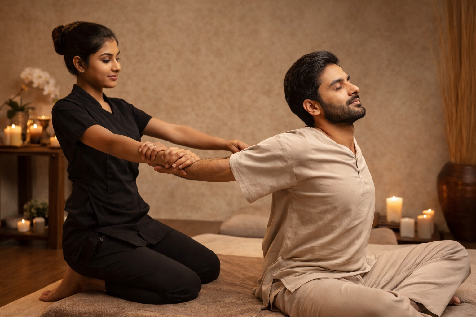 Thai massage in Khairtabad Hyderabad at Keya Spa