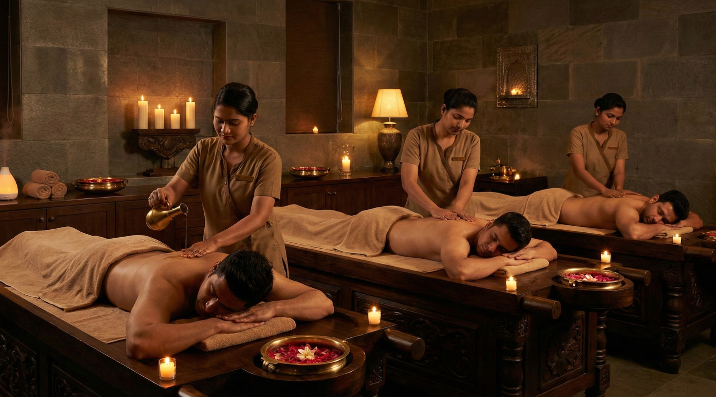 Interior view of Keya Spa Khairtabad