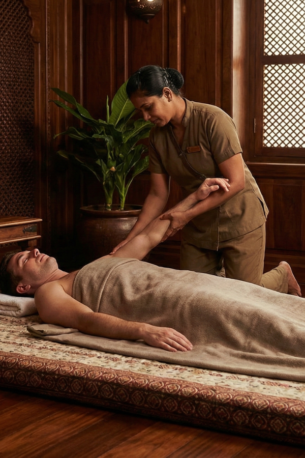 Traditional Thai massage in Hyderabad at Keya Spa for flexibility and energy balance